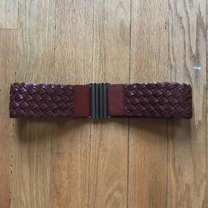 Urban Outfitters Brown Woven Belt